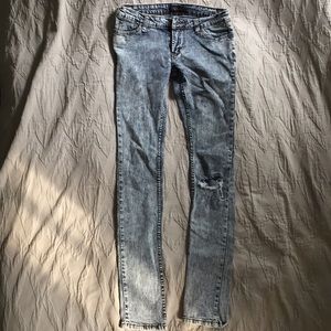 Low rise size 00 jeans